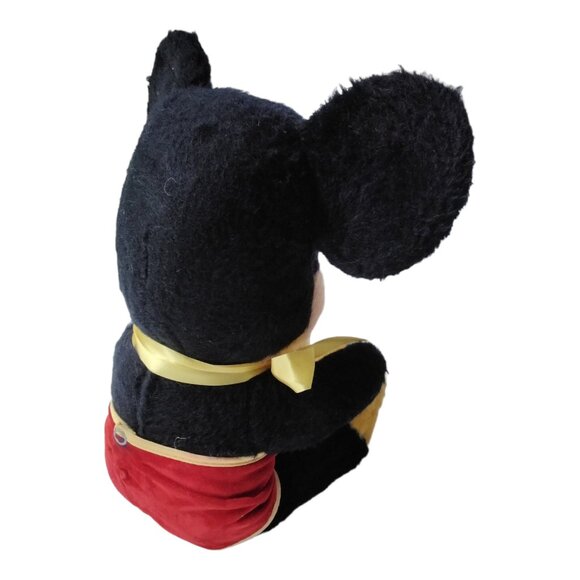 Vintage Mickey Mouse Stuffed Doll - A Walt Disney Character 16 Inches Long - Picture 4 of 7